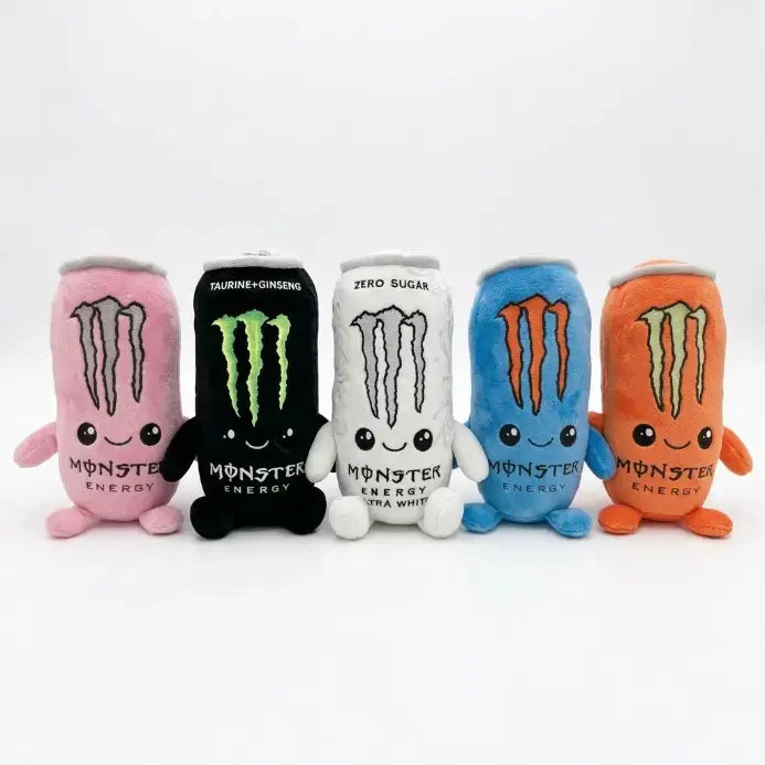 Energy Drink Can Plush Toy with Smiling Face in Multiple Colors [YQT:LV-260921-003:b87c4b1a784cd926]