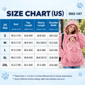 Women's Fleece Hooded Maternity Jacket with Double Zippers and Front Pouch [YQT:LV-260921-002:a99eba7462403483]
