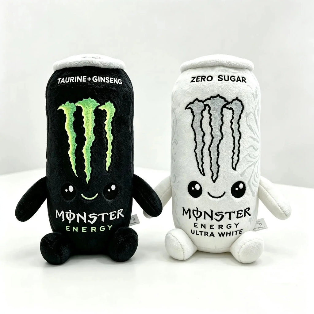 Energy Drink Can Plush Toy with Smiling Face in Multiple Colors [YQT:LV-260921-003:3ba9c9ac1809ee6e]